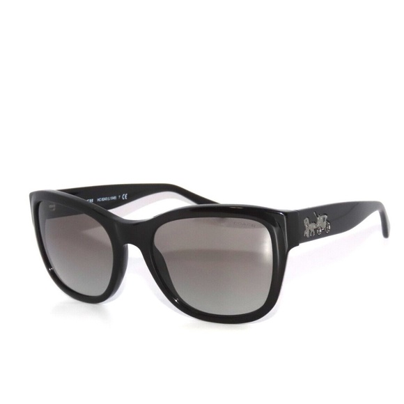 Coach 8243 (L1045) 500211 Black Gray Gradient Sunglasses HC8243 - Picture 1 of 5